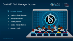 Learning Management System dashboard