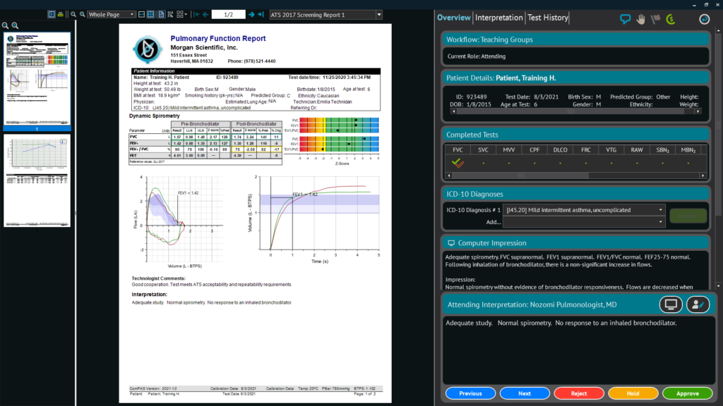 Task Manager report view